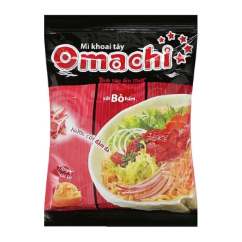 Mì omachi bò hầm