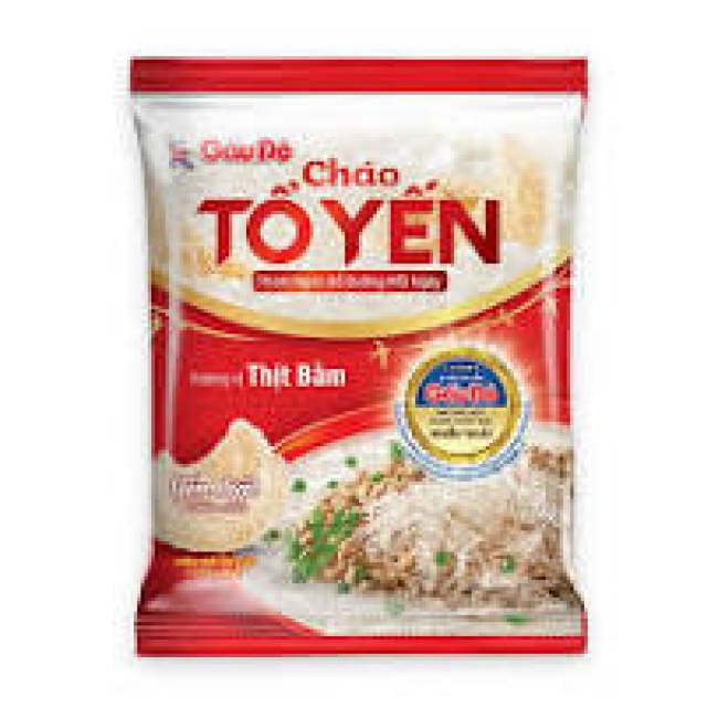 Cháo tổ yến gấu đỏ