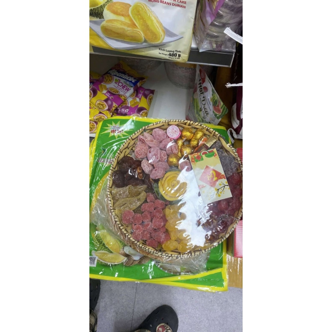 Mứt ô mai tròn