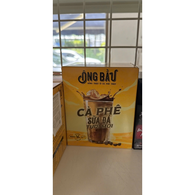cà phê sữa ông bâu