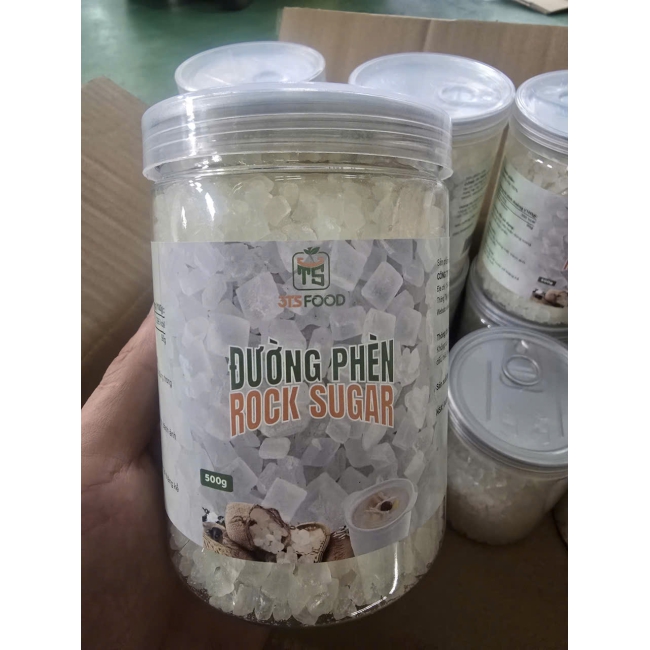 đường phèn hộp rock sugar